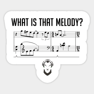 What is That Melody? - Sigma Overwatch Sticker